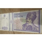 Romania postdecembrista 5000 lei 1993