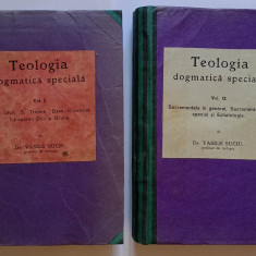 Teologia dogmatica speciala, Vasile Suciu, Blaj 1908 - 2 volume - vol I si II