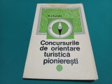 CONCURSURILE DE ORIENTARE TURISTICĂ PIONIEREȘTI * M. CALCAN / 1971 * 45