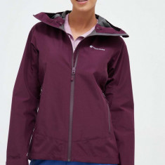 Montane geaca de ploaie Spirit femei, culoarea violet, gore-tex