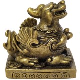 Pi Yao &icirc;naripat Sui Po, obiect feng shui protectie impotriva energiilor negative si a bolilor, statueta 75 mm