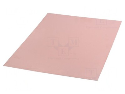 Laminat Epoxidic FR4 0.6mm 610x457mm Două Fețe foto