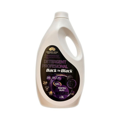 Detergent profesional rufe negre Back to Black 3Litri, Cashmere Aroma foto