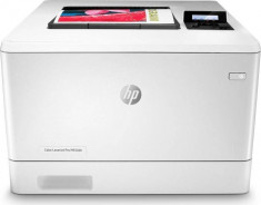 Imprimanta laser color Hewlett Packard LaserJet Pro M454dn Retea A4 Alb foto