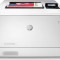 Imprimanta laser color Hewlett Packard LaserJet Pro M454dn Retea A4 Alb