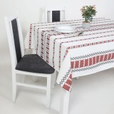 Fata de masa Carolina, bumbac + poliester, multicolor, 135 x 220 cm