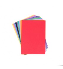 Accesorii creatie COLORARTE hartie gumata A4 SPA-034 diverse 10 bucati/set foto