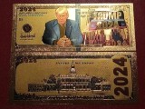 SUA 2024 - Donald Trump, president dollar, polimer