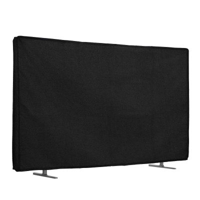 Husa de in Kwmobile pentru televizor de 24 inch, Negru, Textil, KWM0000250A001C foto