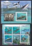 Sao Tome si Principe 2009 - Submarine, Colita + Bloc, Cota 20 EURO. MNH