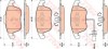 Set placute frana,frana disc AUDI A4 Avant (8K5, B8) (2007 - 2015) TRW GDB1814