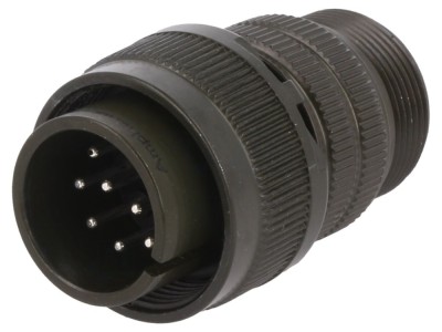 Conector circular tată 13A, 10 pini foto