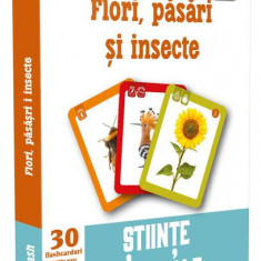 Flori, păsări și insecte. EduFlash - Paperback brosat - *** - Gama