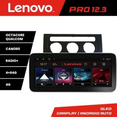 Navigatie VW Touran 2003-2009 clima automata K-touran2 Lenovo PRO 4+64 12.3 inch qled android 4G DSP gps internet et GPS WI CarStore Technology foto