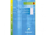 Coli albe simple A4 multiperforate,metric,100 file, Clairefontaine