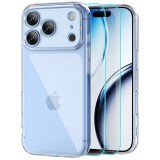 Husa pentru Apple iPhone 18 Pro / 17 Pro, Tech-Protect, Flexair with Screen Protector, Transparenta