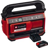 Einhell PRESSITO 18/25 PXC + Starter Kit - Compresor 25 l/min 11 bar + Set 1 acumulator si incarcator Li-Ion 18 V 2.5 Ah