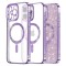 Husa pentru iPhone 12 Pro Max - Techsuit Luxury Glitter MagSafe - Light Purple