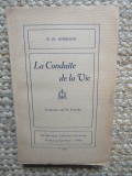 LA CONDUITE DE LA VIE - R.W. EMERSON SEMNATURA COMPOZITOAREI Myriam Marb&eacute;