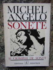 Michelangelo - Sonete si crampeie de sonet AUTOGRAF C. D. ZELETIN foto