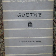 Goethe - Poezii( CELE MAI FRUMOASE POEZII )