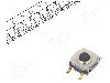 Microintrerupator 6.2x6.2mm, OFF-(ON), SPST-NO, C&amp;amp;K - KSC351G LFS foto