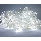 Instalatie Craciun Turturi 200 LED Alb 10m Exterior/Interior, Flash, Consum Redus