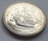 333. Moneda Insulele Man 1 crown 1979 (Flemish carrak , St. Michael&#039;s Isle), Europa