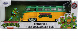 MASINA METALICA VW 1962 TESTOASELE NINJA LEONARDO SCARA 1 LA 24 SuperHeroes ToysZone