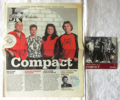 &amp;quot;COMPACT&amp;quot;, CD Muzica de Colectie Vol. 32 + Ziar JURNALUL NATIONAL, 2007 foto