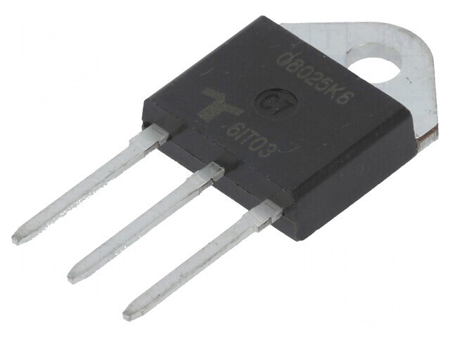 Triac 800V 25A TO218AC-ISO 80mA