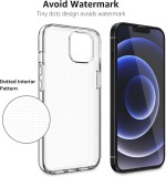 Husă pentru smartphone Amazon Basics pentru iPhone 13 Mini, transparentă, TPU moale