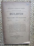 SOCIETATEA GEOGRAFICA ROMANA , BULETIN PUBLICAT PRIN INGRIJIREA D-LUI GEORGE I. LAHOVARI ANUL AL X A TRIM 1 1889