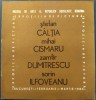 Catalog Expozitie Arta Bucuresti 1980, Autograf Stefan Caltia &amp; Sorin Ilfoveanu, Album 28 Pagini