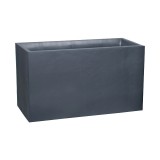 Jardiniera mare dreptunghiulara antracit 99,5x39,5x60 cm STONE