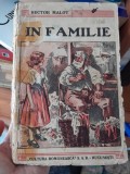 In Familie Vol. 1 - Hector Malot, Cultura Romaneasca 1939, Carte Veche, Editie Brosata
