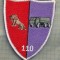 Y 1854EMBLEMA MILITARA-BATALIONUL 110 SPRIJIN LOGISTIC MARESAL CONSTANTIN PREZAN