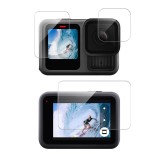 Folie sticla display + obiectiv + display mic protectie GoPro Hero 13 Black