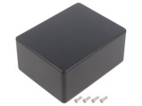 Carcasă Universală Aluminiu Neagră 89x114x55mm