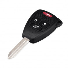 Carcasa cheie auto cu 3 butoane mici + buton panica CRY-115, compatibila Chrysler AllCars foto