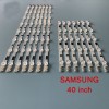 Barete LED TV Samsung 40 inch D2GE-400SCA-R3 D2GE-400SCB-R3 2013SVS40FL8/R5 5/8 LED-uri, Set 14 buc