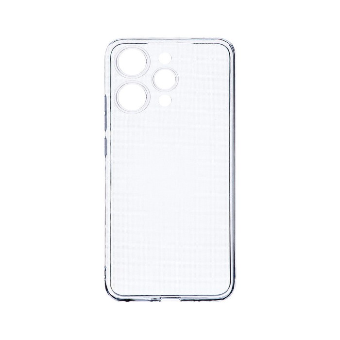 Husa BestCase&reg; Clear Silicon 2MM, Compatibila Cu Xiaomi Redmi 12 4G, Antisoc,