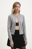 Answear Lab cardigan femei, culoarea gri, light