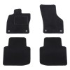 Set covorase auto mocheta Velor SKODA SUPERB (3V), 05.2015-06.2024, negru,