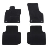 Set covorase auto mocheta Velor SKODA SUPERB (3V), 05.2015-06.2024, negru,
