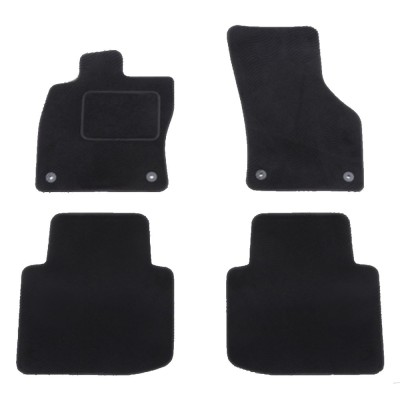 Set covorase auto mocheta Velor SKODA SUPERB (3V), 05.2015-06.2024, negru, foto