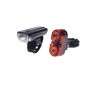 Set Far si Stop Bicicleta LED, Baterii Incluse, WMX AWR1202B, Lumina Continua/Flash, Universal, MTB/Trekking