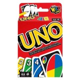 Joc de carti UNO, pentru copii sau adulti, 2-10 jucatori, 7+ ani, wild