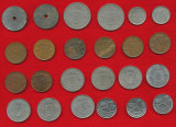 Belgia 38 monede - nici o dublură., Europa