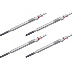 Set 4 bujii incandescente Bosch pentru Fiat 500, Doblo, Panda, Punto, Qubo, Tipo, Opel Combo, Corsa E 1.3